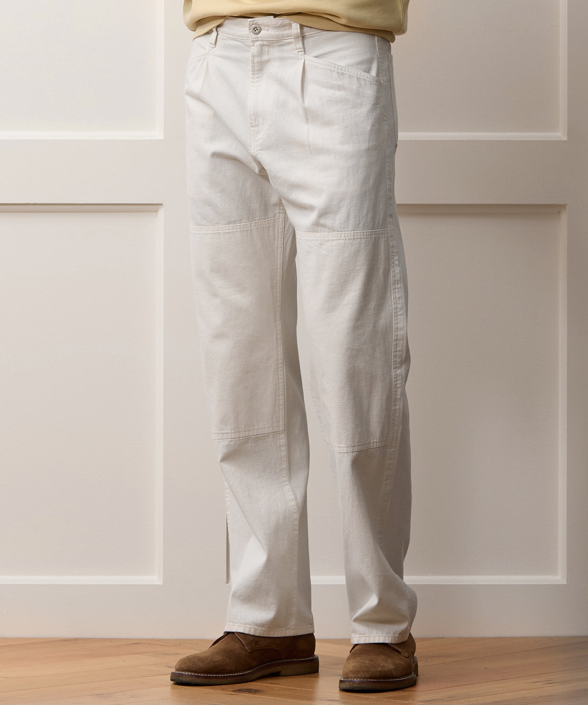 Pleated Welder Pant