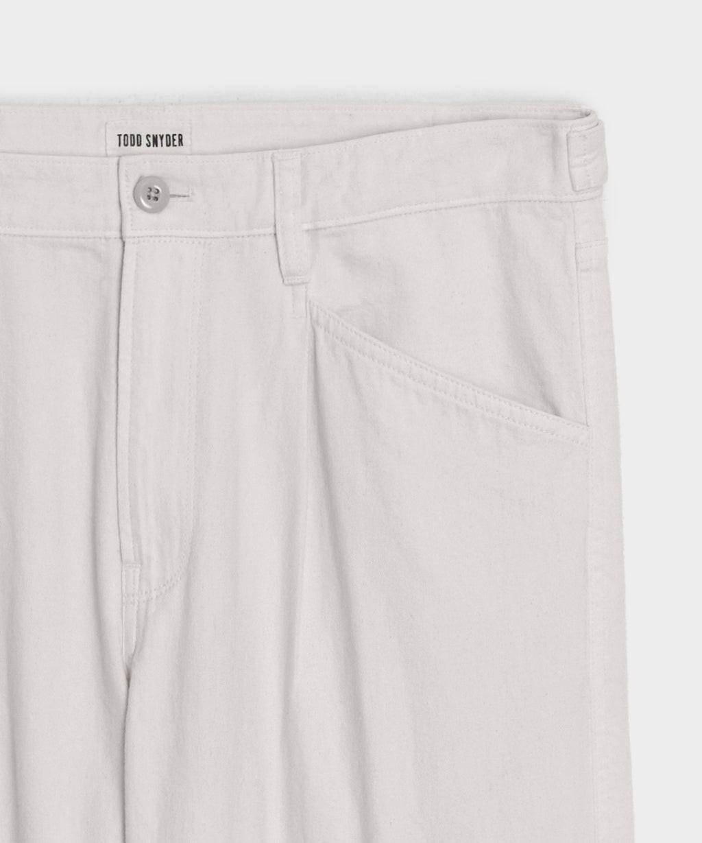 Pleated Welder Pant