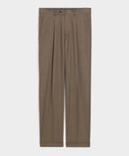 Italian Wool Herringbone Madison Trouser