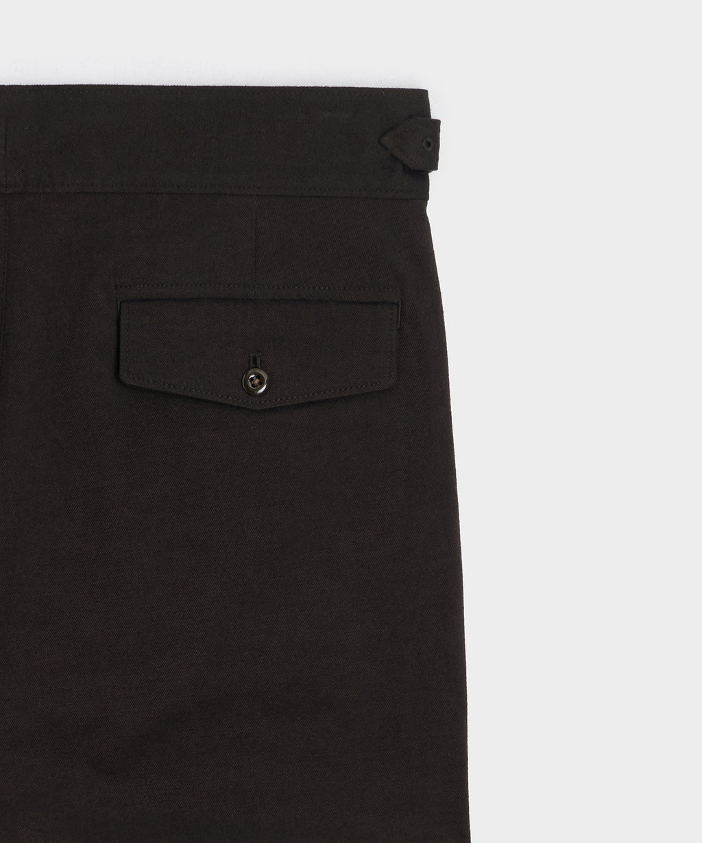 Italian Heathered Cotton Gurkha Trouser