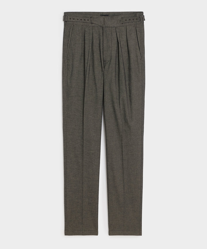 Italian Heathered Cotton Gurkha Trouser