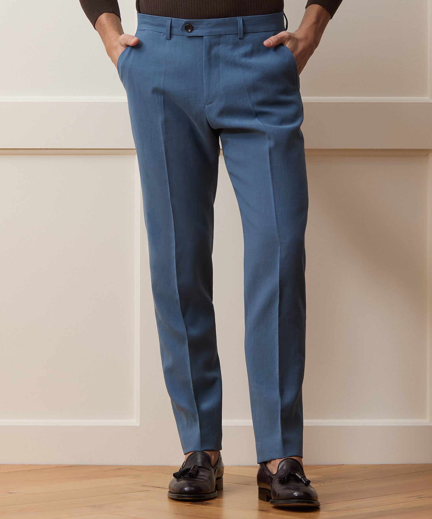 Italian Sueded Linen Sutton Suit