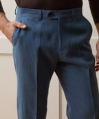 Italian Sueded Linen Sutton Suit