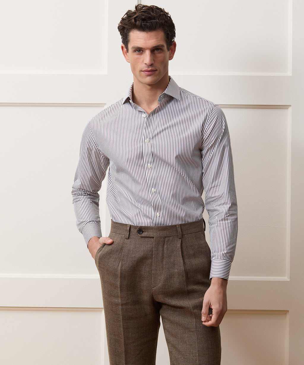 End-On-End Poplin Dress Shirt