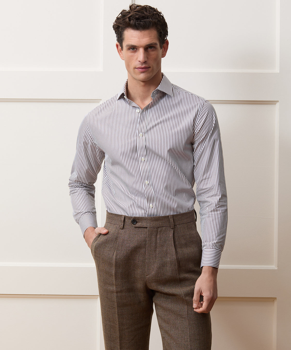 End-On-End Poplin Dress Shirt