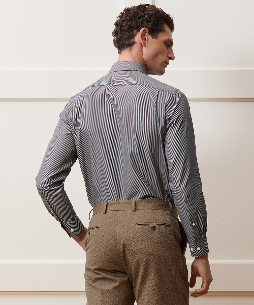 End-On-End Poplin Dress Shirt
