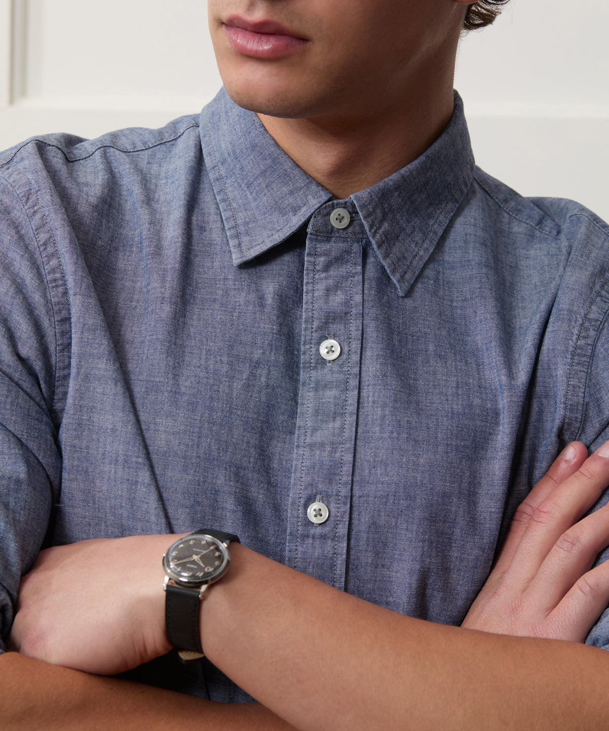 Chambray Sport Shirt