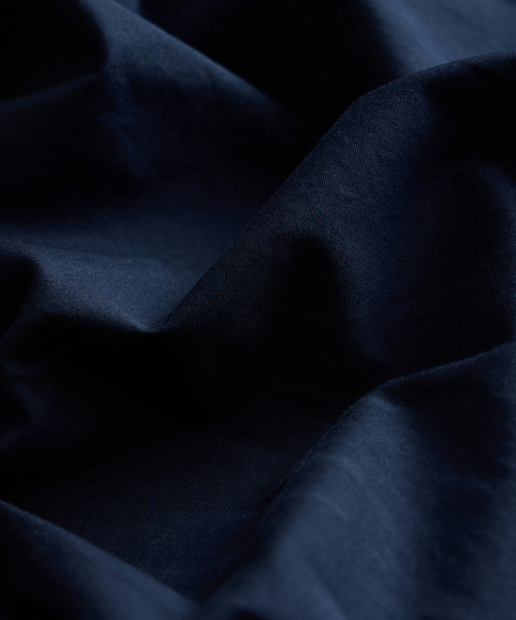 Poplin Band Collar Shirt