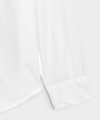 Poplin Band Collar Shirt