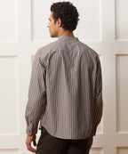 Poplin Band Collar Shirt
