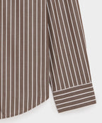 Poplin Band Collar Shirt