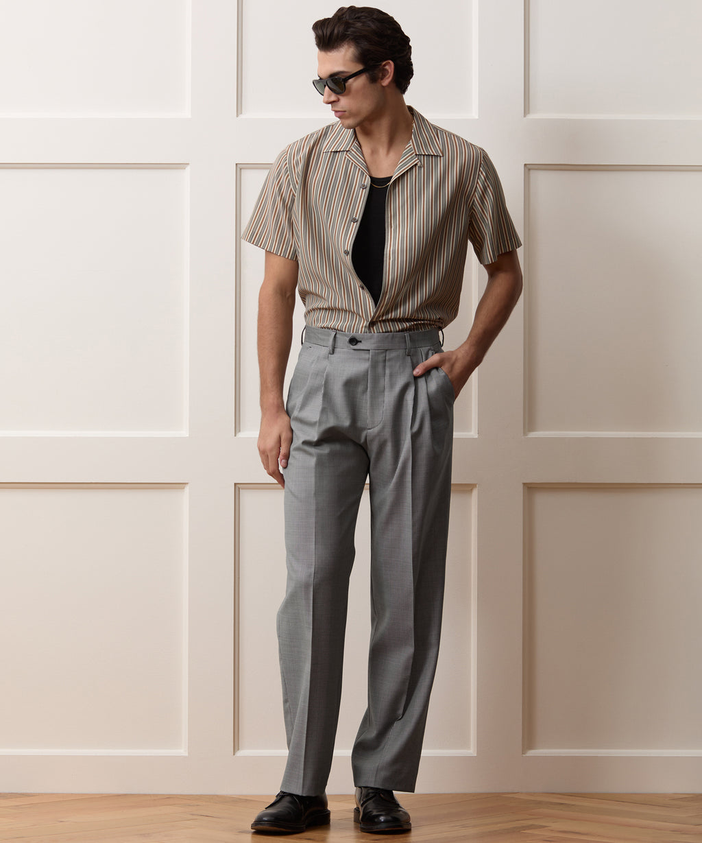 Silk-Cotton Capri Shirt