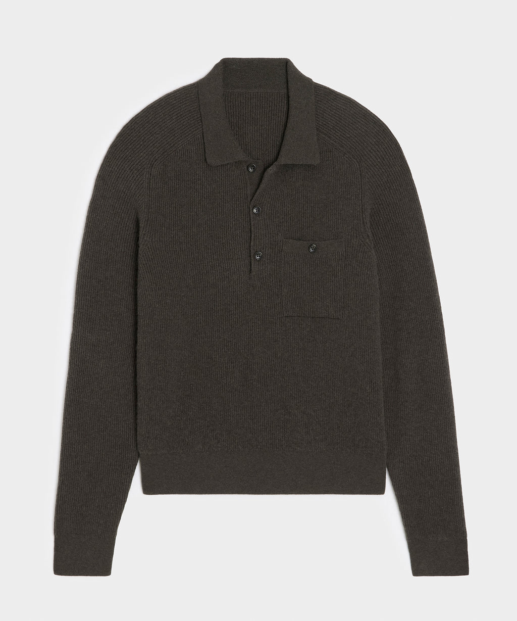 Made in Italy Cashmere Sweater Polo
