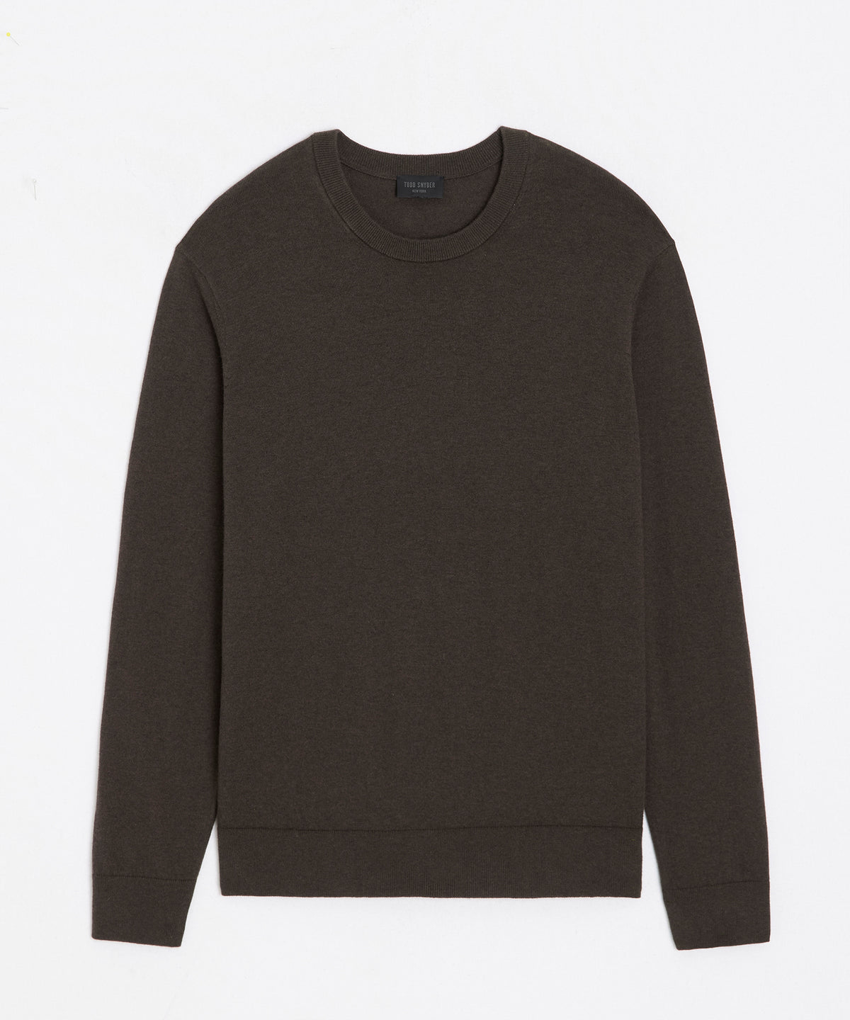 Cotton-Cashmere Crewneck Sweater