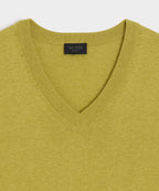 Cotton-Cashmere V-Neck