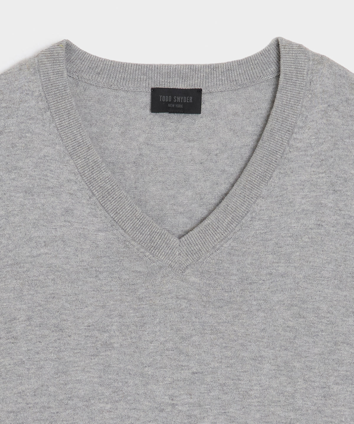 Cotton-Cashmere V-Neck