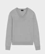 Cotton-Cashmere V-Neck
