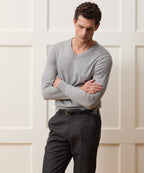Cotton-Cashmere V-Neck