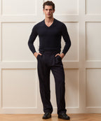 Cotton-Cashmere V-Neck