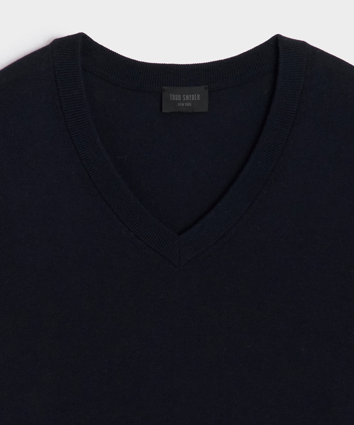 Cotton-Cashmere V-Neck