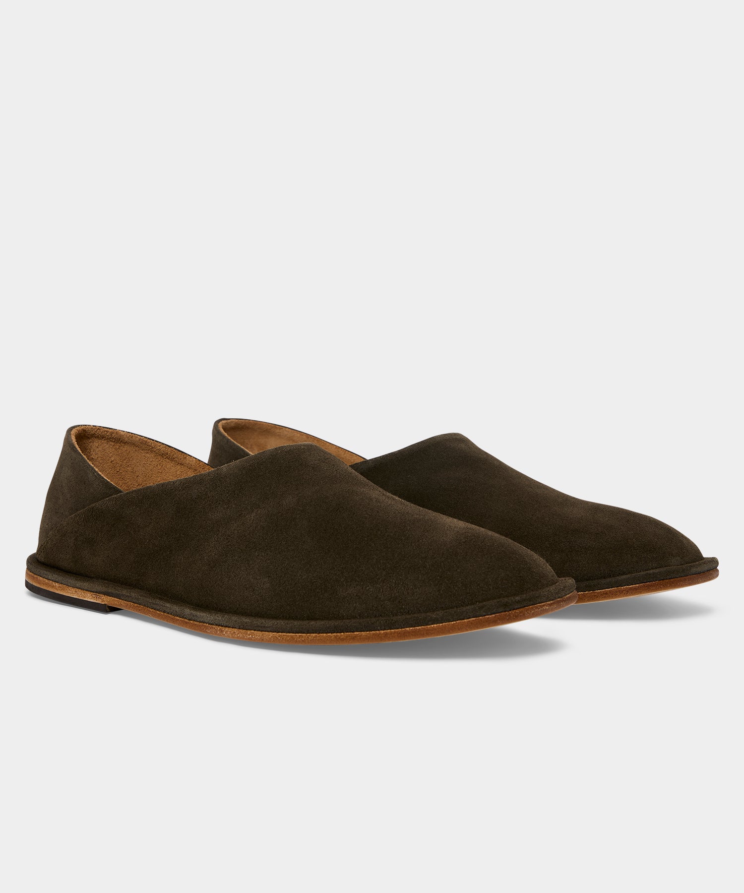 【新品未使用】 SLIPPER PT223 SUEDE ARMY 8 Suede Provence Slip-On Shoe in Olive – Todd Snyder