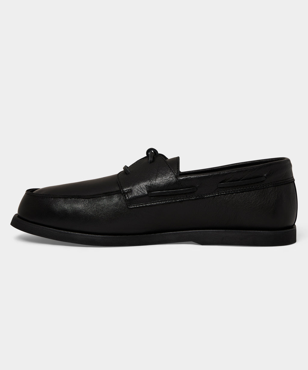Porto Leather Boat Shoe
