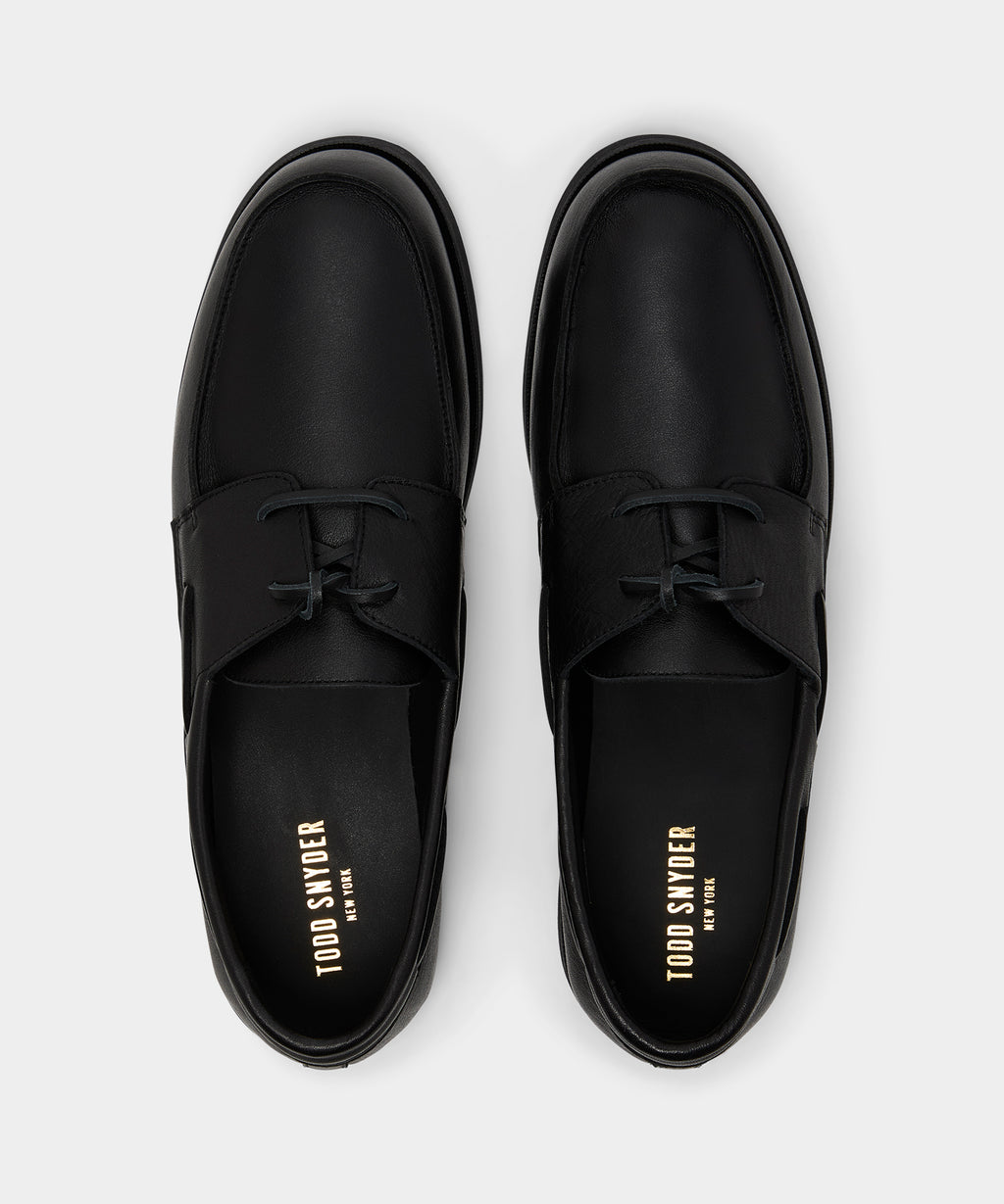 Porto Leather Boat Shoe
