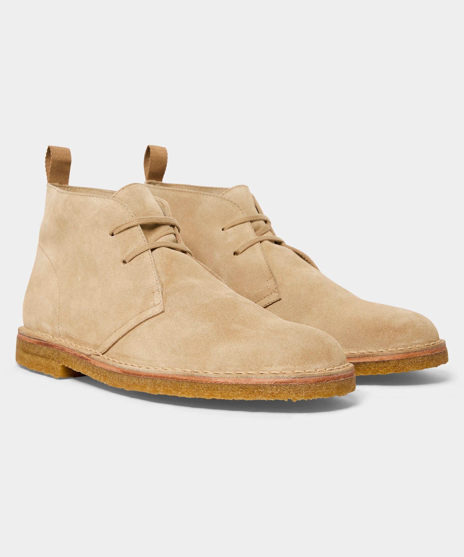 Todd Snyder Porto Chukka Boot in Cappuccino