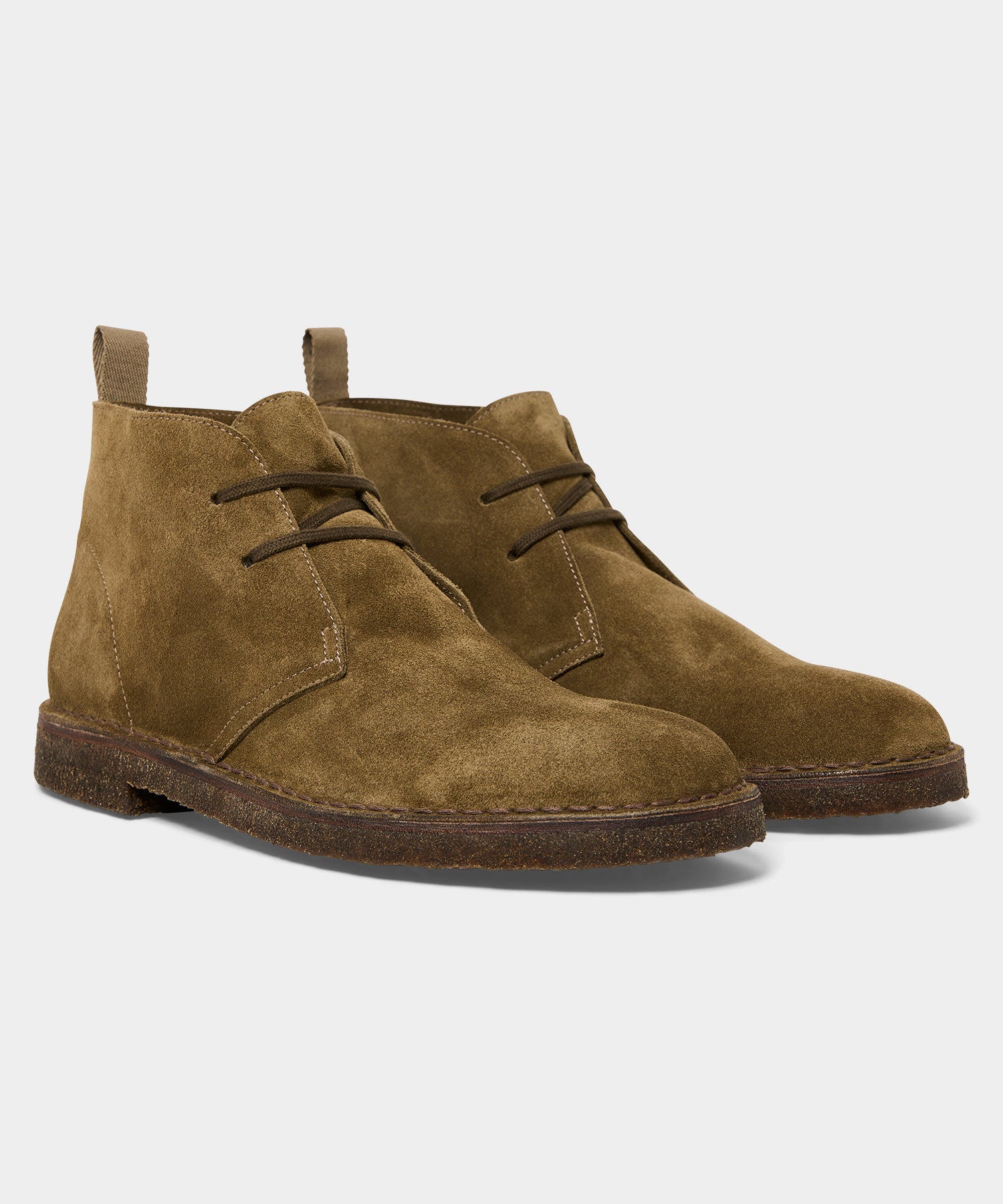 Todd Snyder Porto Chukka Boot in Olive