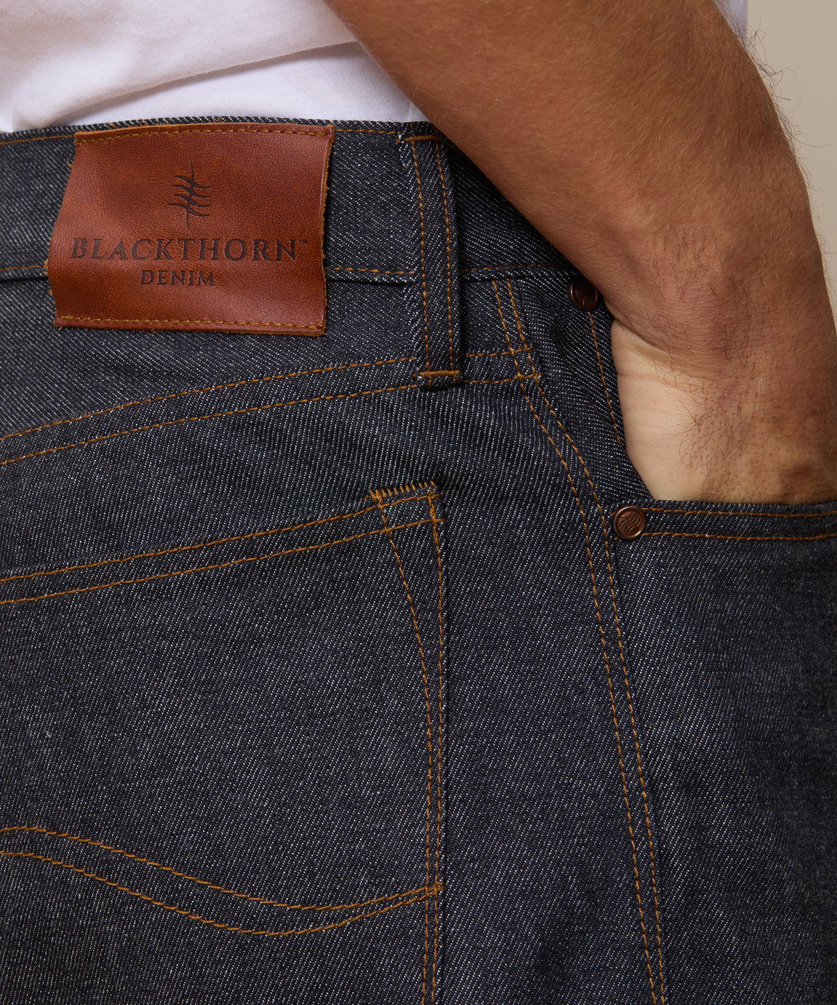 Blackthorn Denim Chieftain Straight Jean in Indigo
