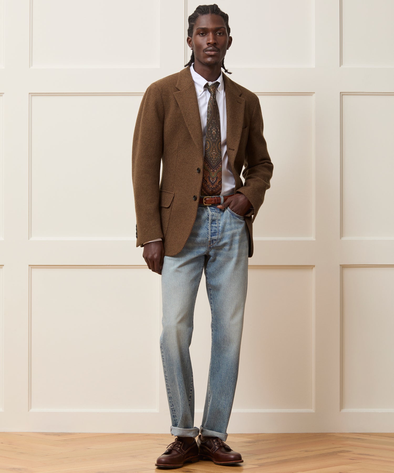 Sweater Sport Coat in Mocha – Todd Snyder