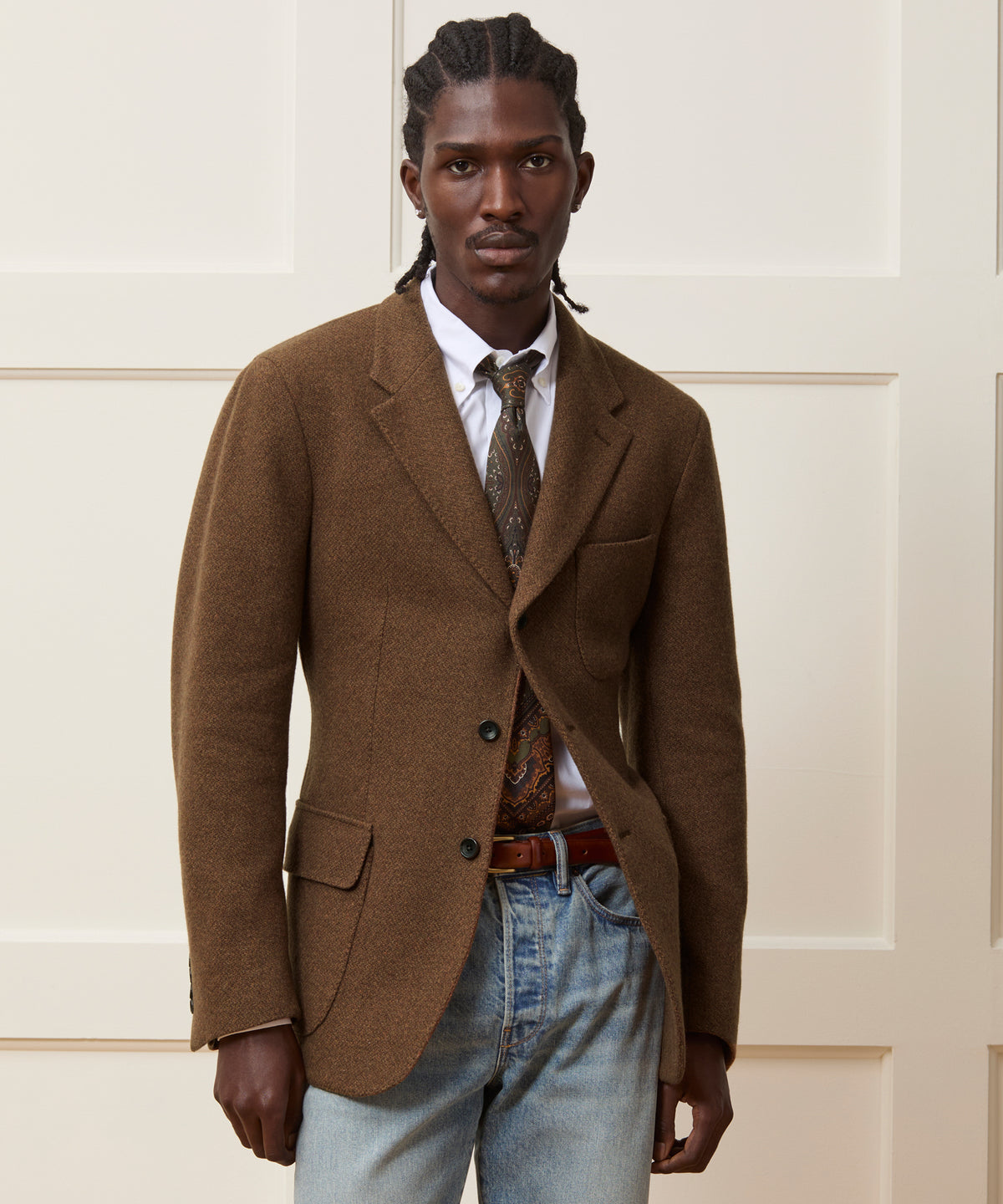 Italian Wool Sweater Sport Coat