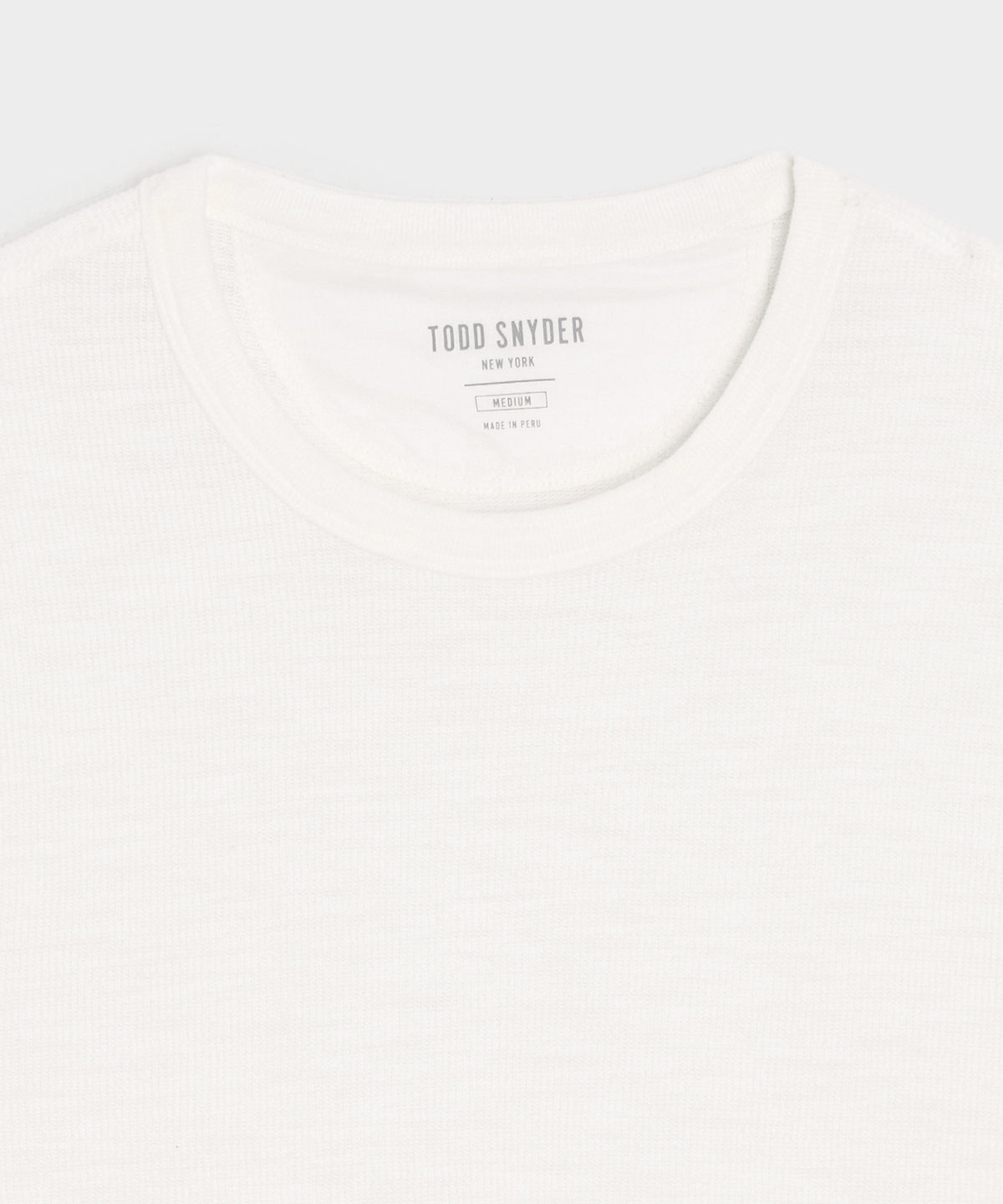 Lightweight Mini Waffle Tee
