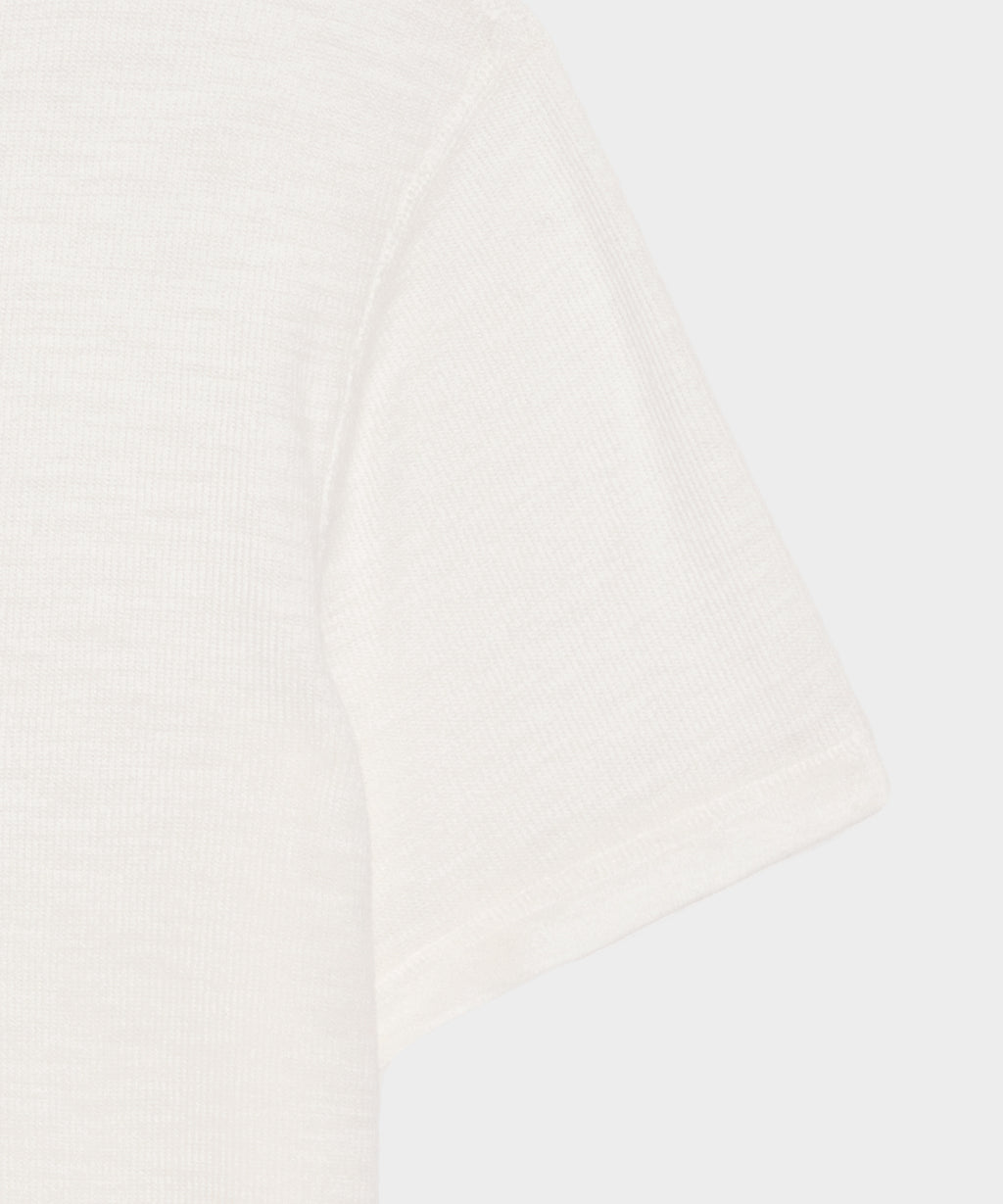 Lightweight Mini Waffle Tee