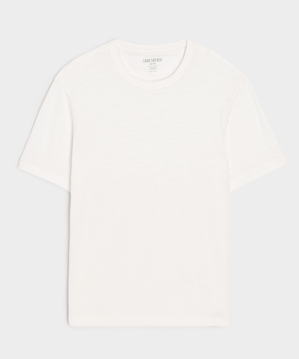 Lightweight Mini Waffle Tee