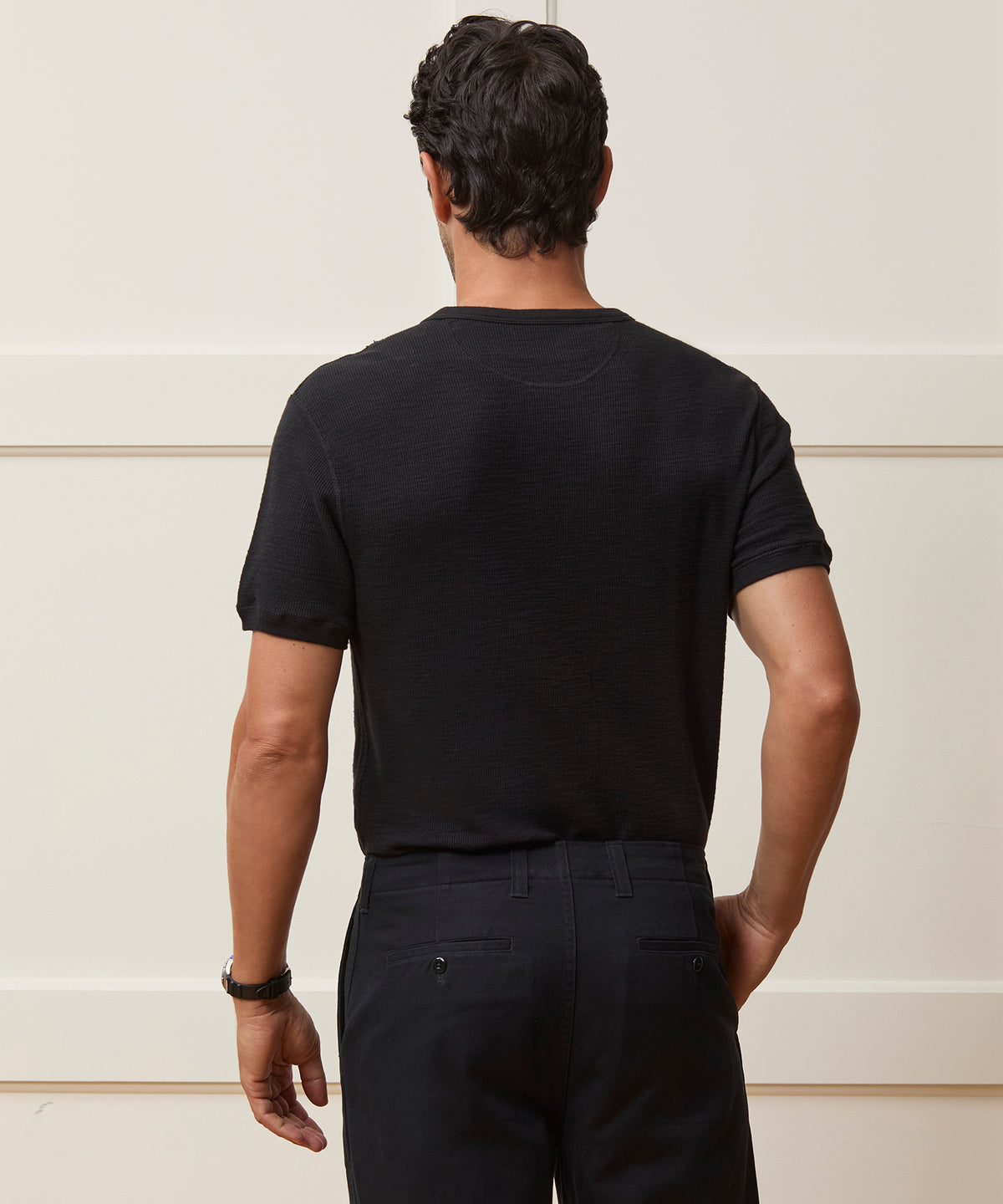 Lightweight Mini Waffle Tee