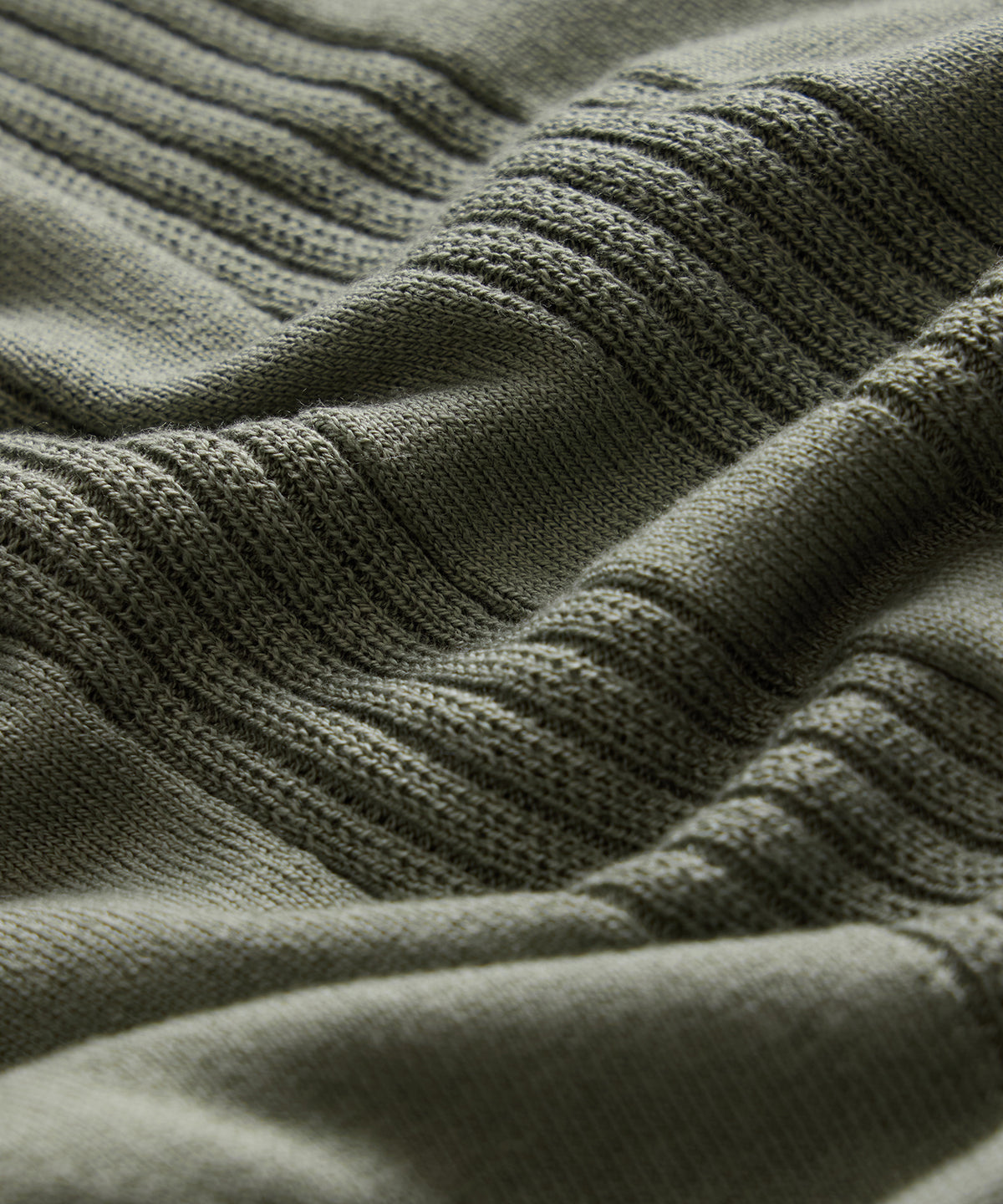 Silk-Cotton Ribbed Sweater Polo