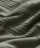 Silk-Cotton Ribbed Sweater Polo