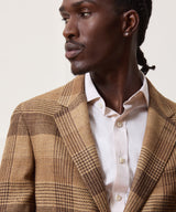 Italian Wool-Silk Glen Plaid Sport Coat