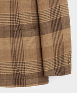 Italian Wool-Silk Glen Plaid Sport Coat