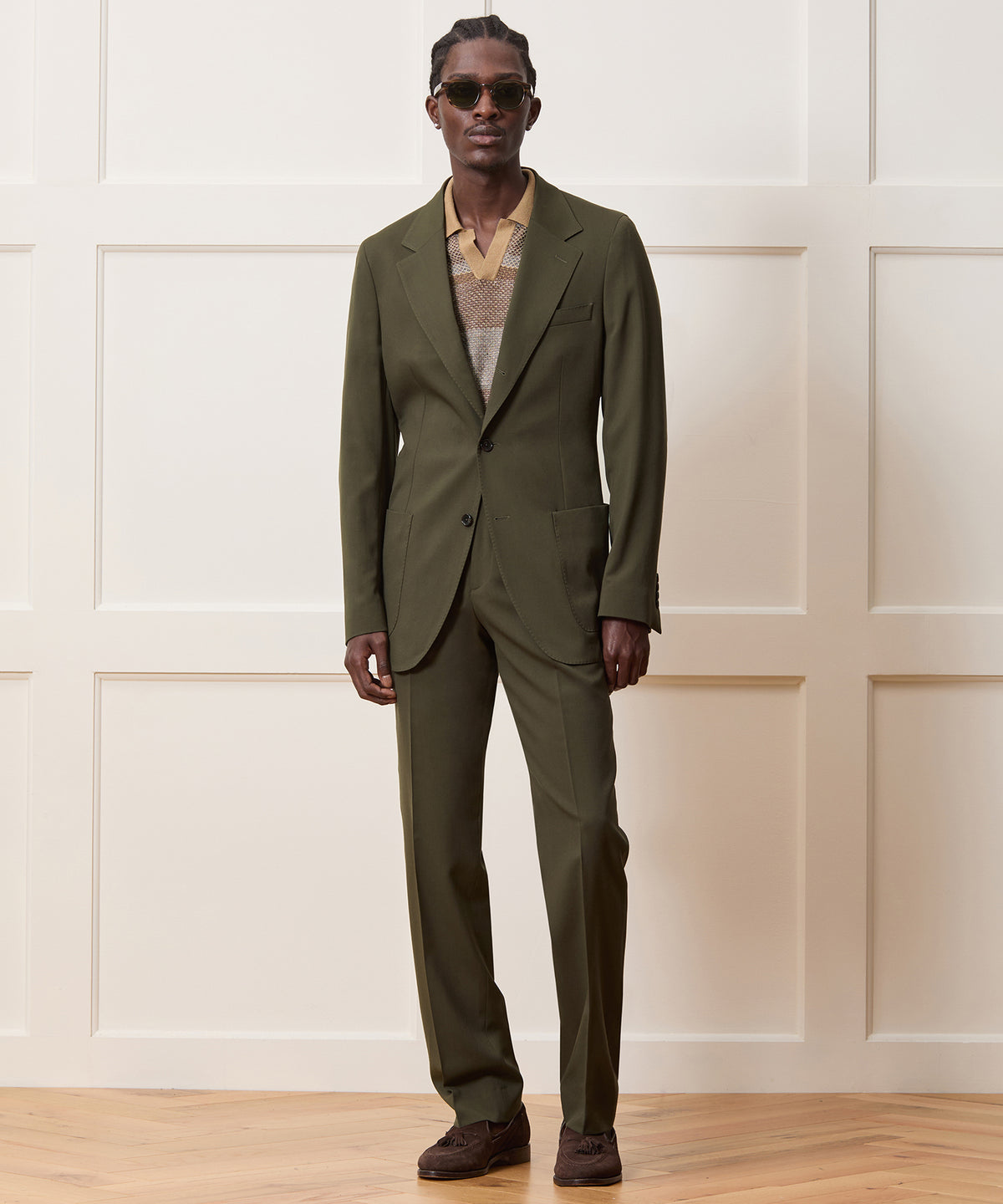 Italian Wool Gabardine Madison Suit