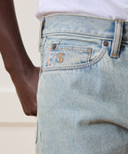 Slim Selvedge Jean in Faded Light Indigo