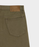 Slim Garment-Dyed Jean in Olive