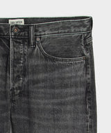 Straight Fit Jean in Charcoal