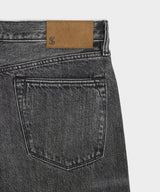 Straight Fit Jean in Charcoal
