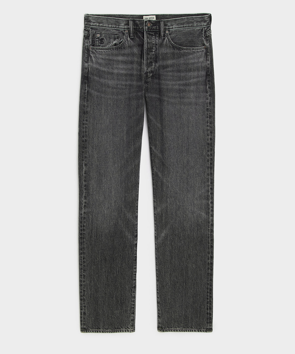 Straight Fit Jean in Charcoal