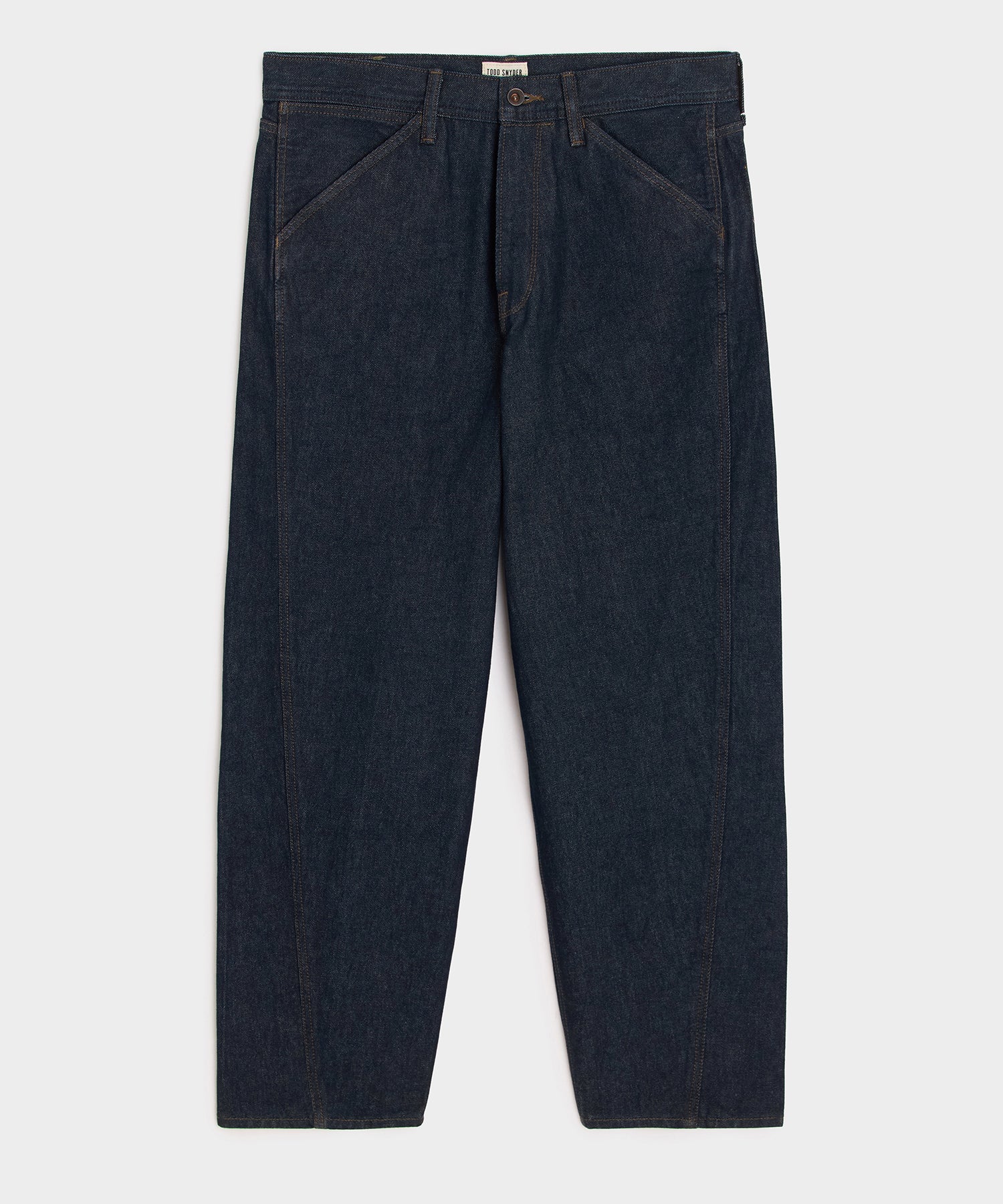 Vintage Straight Garment-Dyed 5-Pocket Chino in Black – Todd Snyder