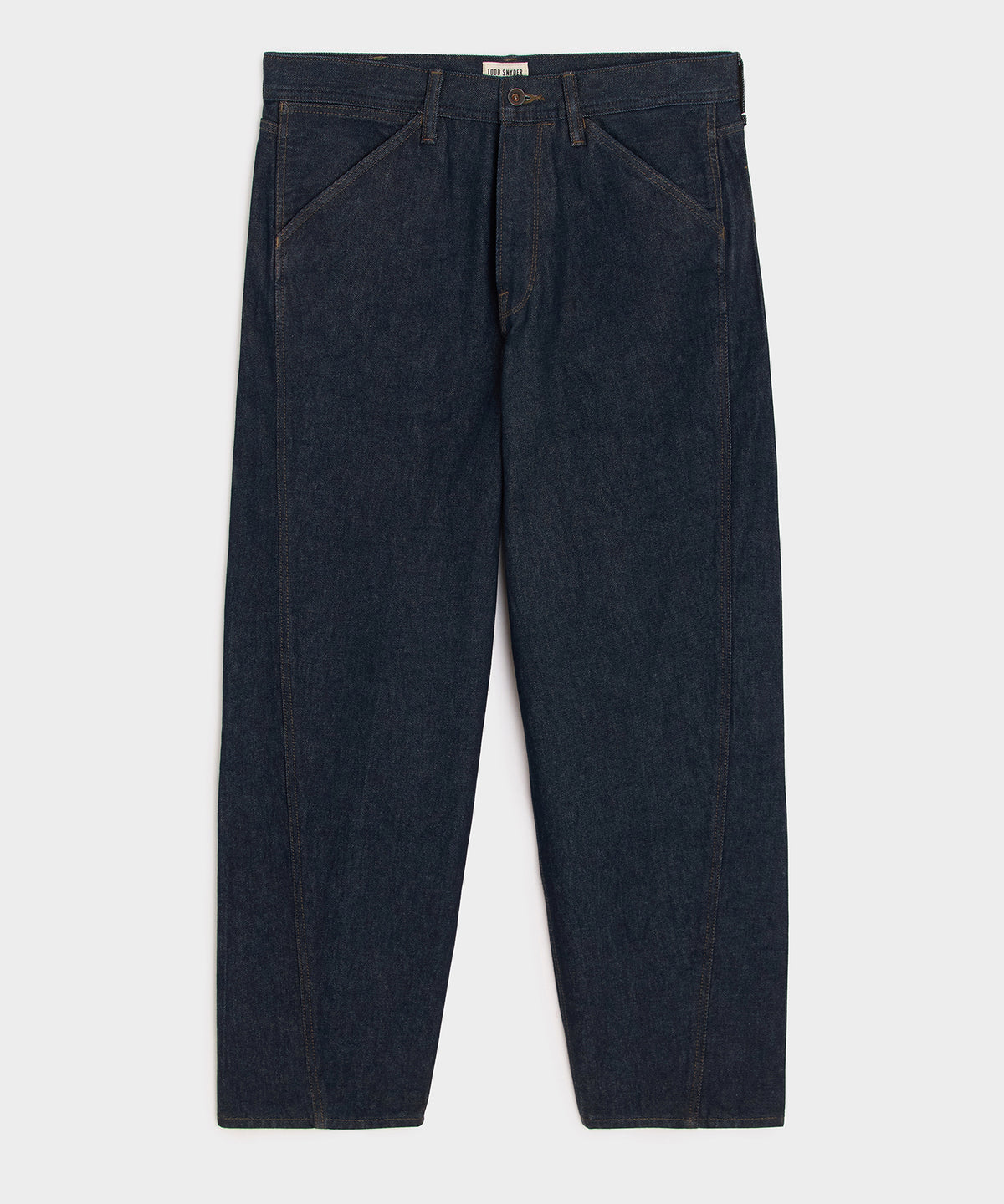 Relaxed Barrel Jean in Indigo Rinse