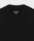 Boxy Jersey Mockneck Tee