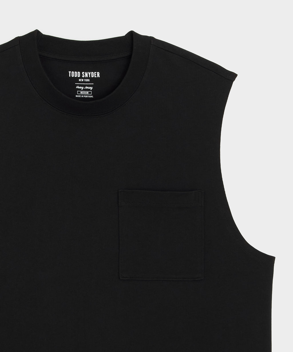 Boxy Jersey Muscle Tank